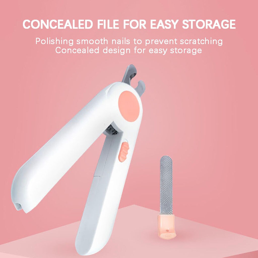 cutter for dogs and pets nail cutter for dogs and cats cutting machine beauty scissors locks for cats animals LED lighting#g2