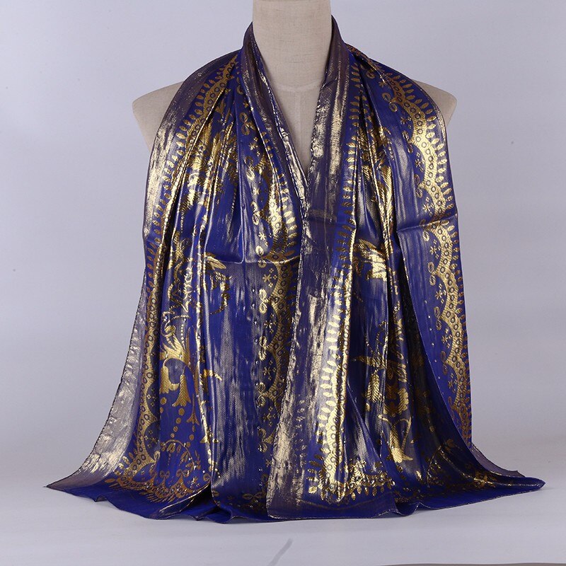 Solid Scarf Hijab Winter Silk Wool Scarves Women E... - Grandado - Foto 10