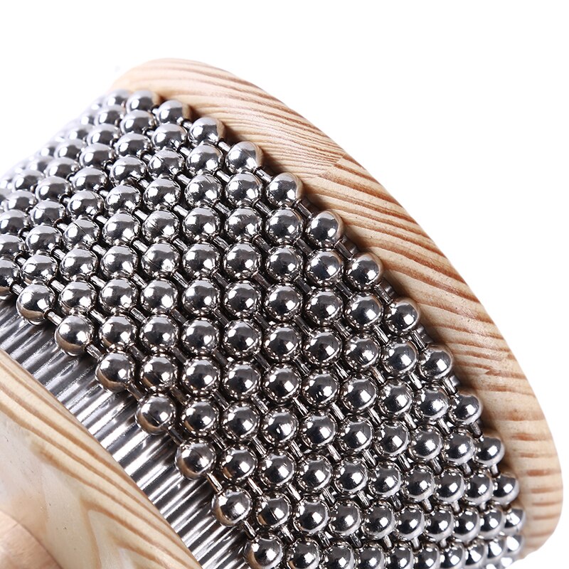 Wooden Cabasa Percussion Band Student Children Kid Instrument Pop Hand Shaker Percussion