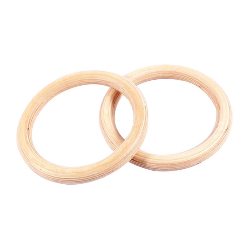 2 Pcs/1 Pc Gymnastiek Ringen 28 Mm 32 Mm Berken Fitness Gymnastiek Training Ring Zonder Lifting Touw Gymnastiek levert Fitness Ringen