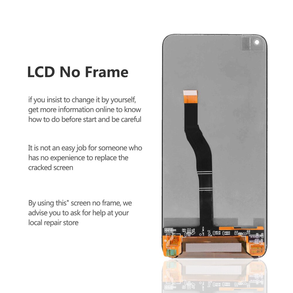 6.4&#39;&#39; Original For Huawei Honor View20 View 20 LCD Touch Screen Digitizer with frame Assembly for Honor V20 LCD Screen Replace