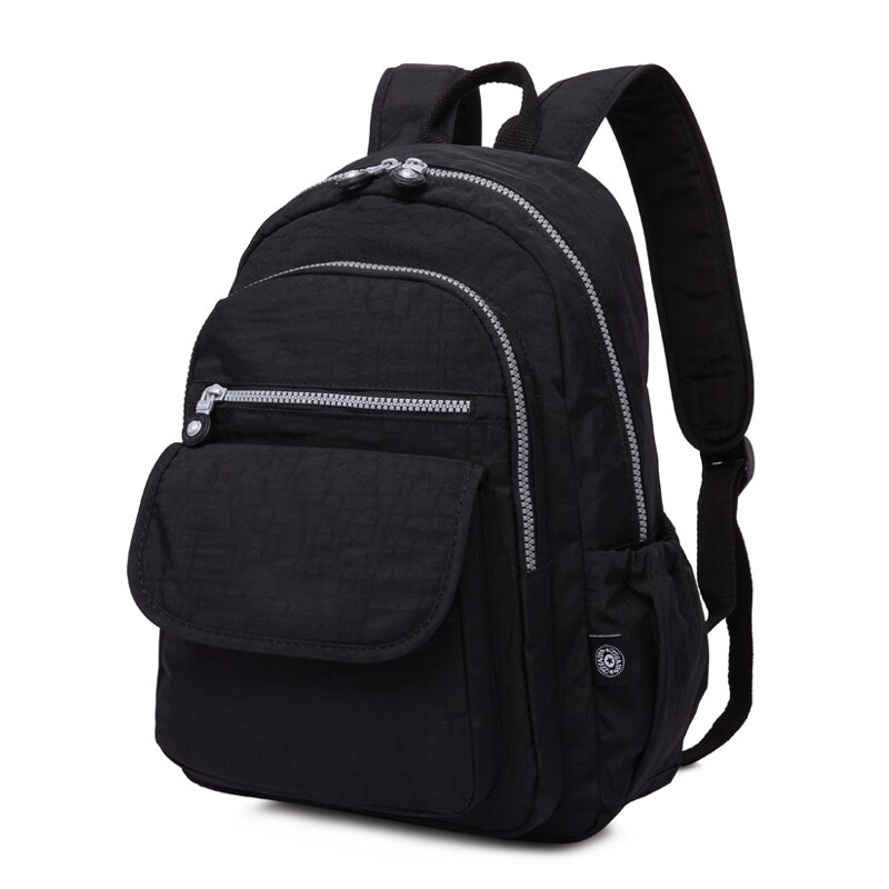 TEGAOTE Laptop Schule Rucksäcke für Teenager Mädchen Mochila feminin Rucksäcke Anti-diebstahl Wasserdichte Taschen für Männer Frauen 1503#: Schwarz