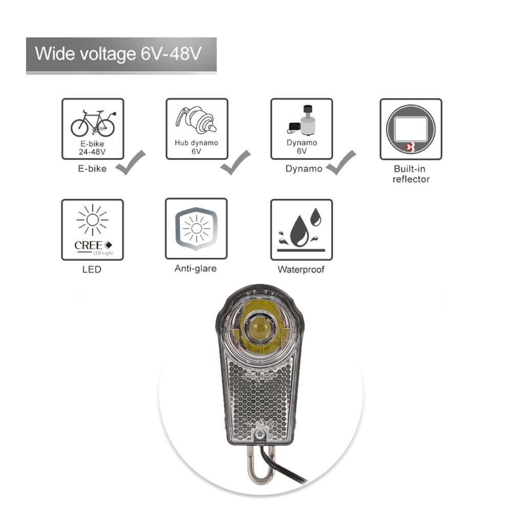 Büchel Fahrradbeleuchtung LED Rücklicht EDGE Stoptech E-Bike 6-40 Volt - Foto 4