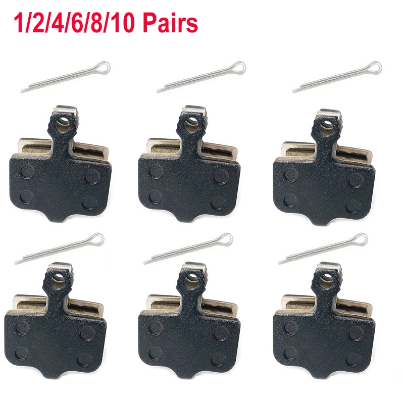 1/2/4/6/8/10 pares de pastillas de freno de bicicleta de resina para AVID Elixir R/CR MAG 1 3 5 7 9, nivel SRAM, VIA GT, XO, XX, DB1 / DB3 DB5