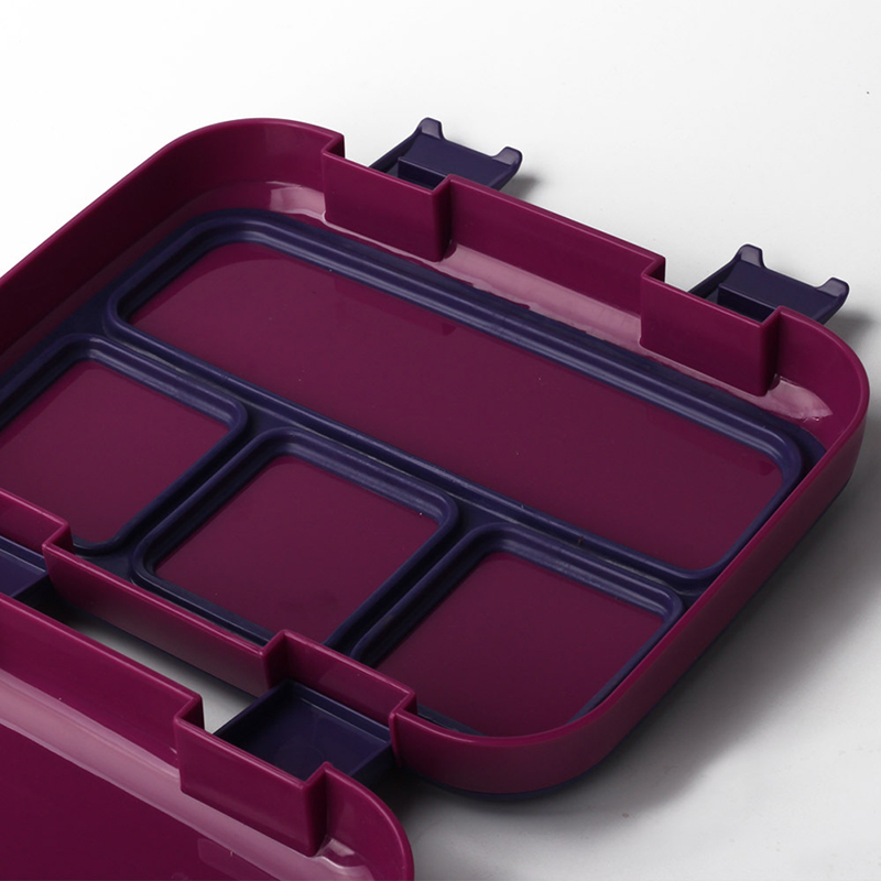 MICCK Lunchbox Voor Kinderen Fruit Voedsel Container Magnetron Draagbare School Compartiment Lekvrij Bento Box Kinderen Keuken Storag