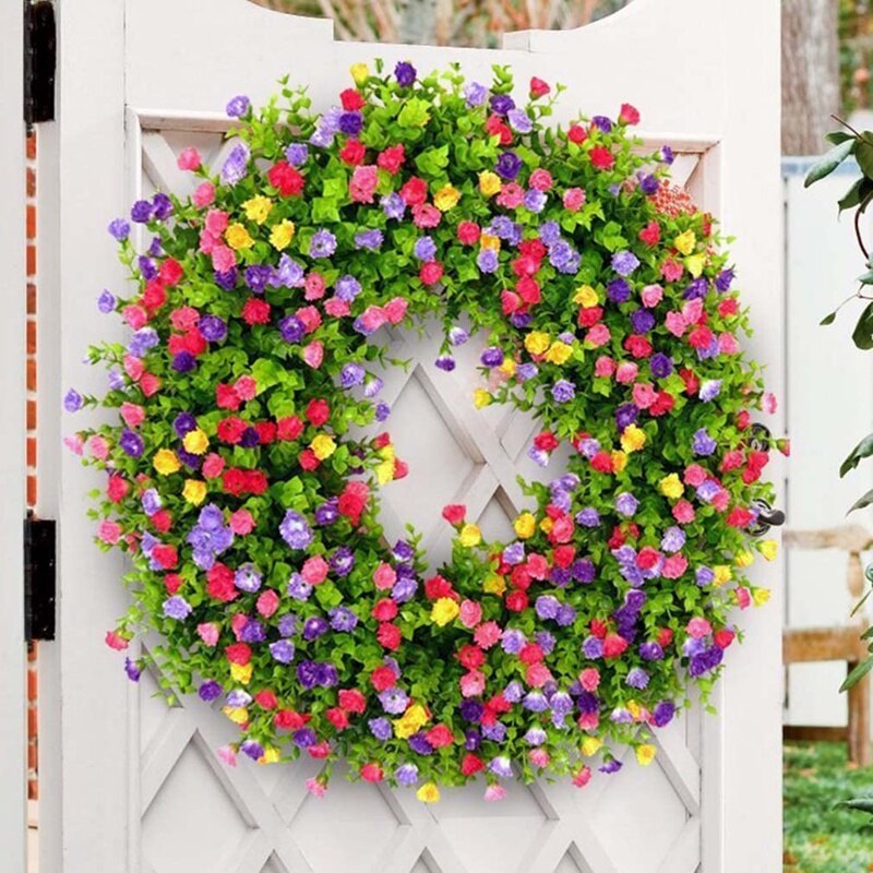 BOMAROLAN Kunstmatige pioenrozen bloemenkrans 45 cm vintage bloeiende zijden pioenen lente zomer herfst winter grote kransen bloem groene bladeren voor buiten voordeur indoor bruiloft muur of raam BOMAROLAN Kunstmatige pioenrozen bloemenkrans 45 cm vintage bloeiende zijden pioenen lente zomer herfst winter grote kransen bloem groene bladeren voor buiten voordeur indoor bruiloft muur of raam