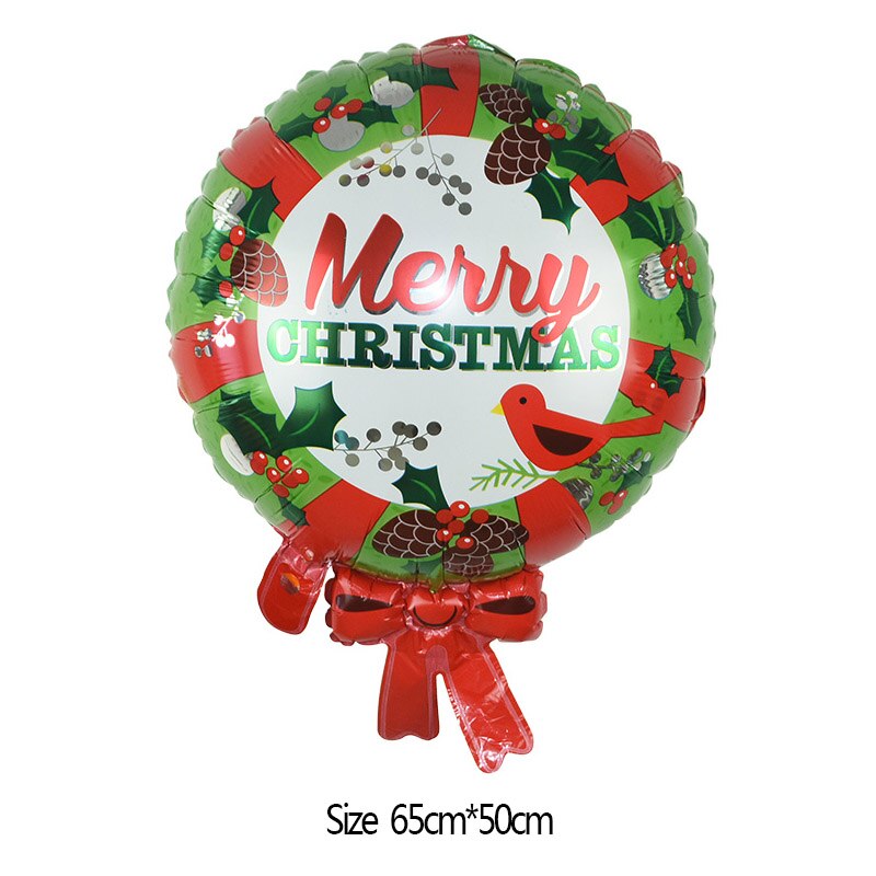 Santa Claus Deer Schneemann Folien-ballone Weihnachten Baum Helium Ballon für Weihnachten Party Dekoration Globals Kinder Spielzeug Neue Jahr Decor: B19