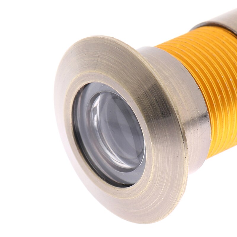 200 grados amplio ángulo de visión mirilla puerta de seguridad los espectadores 16-26mm agujero oculto mirilla ajustable de la Lente de Cristal de las herramientas de Hardware