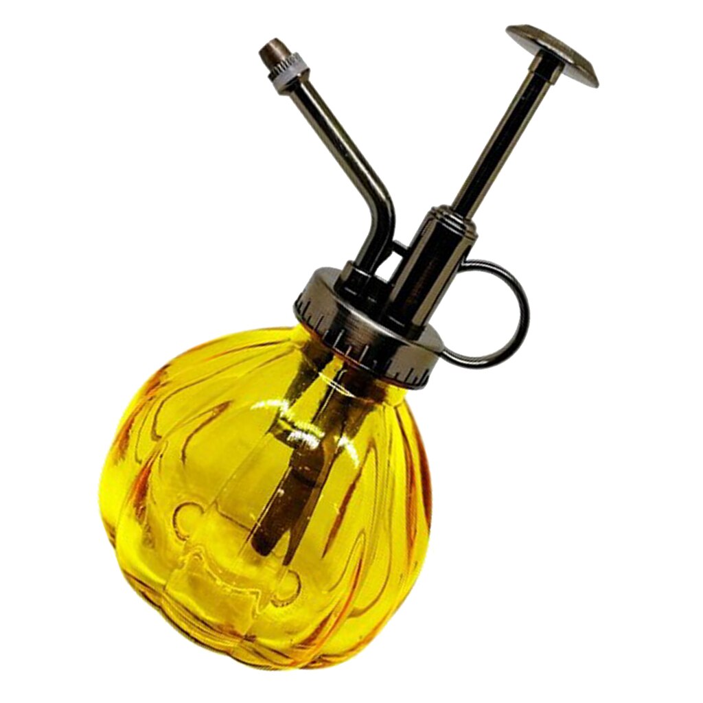 Magideal vintage spuitfles, drukspuitfles, tuinplant, bloem, waternevelfles: Lichtgeel
