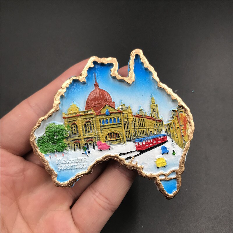 Belgia Barcelona 3D lodówka pamiątkowy magnes kraków węgierski dubaj egipt włochy hiszpania drezno bruksela rzym kleopatra rzemiosło artystyczne: Melbourne