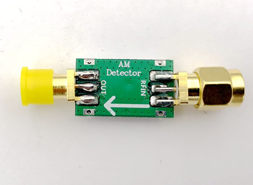 AM detector 0.1M-6GHz Diode envelope AM demodulation radio frequency detection module Amplitude / Discharge signal detection