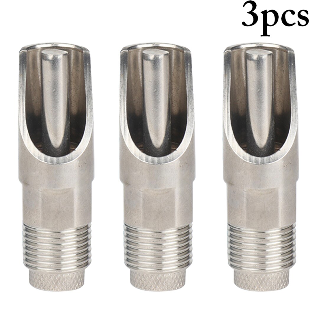 3 Stuks Automatische Tepel Water Feeder Voor Pig Multifunctionele Huisdier Drinken Tool Rvs Drinknippel Hulpmiddel Levert: Default Title