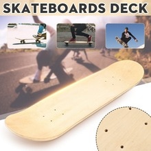 Planches à roulettes de 8 pouces planche à roulettes naturelle planche à roulettes planche à roulettes bois érable longue planche à roulettes en bois érable