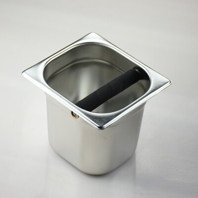 Ecocoffee Espresso Coffee Power Bucket Wooden knock box for coffee powder Espresso Coffee Maker: BIG