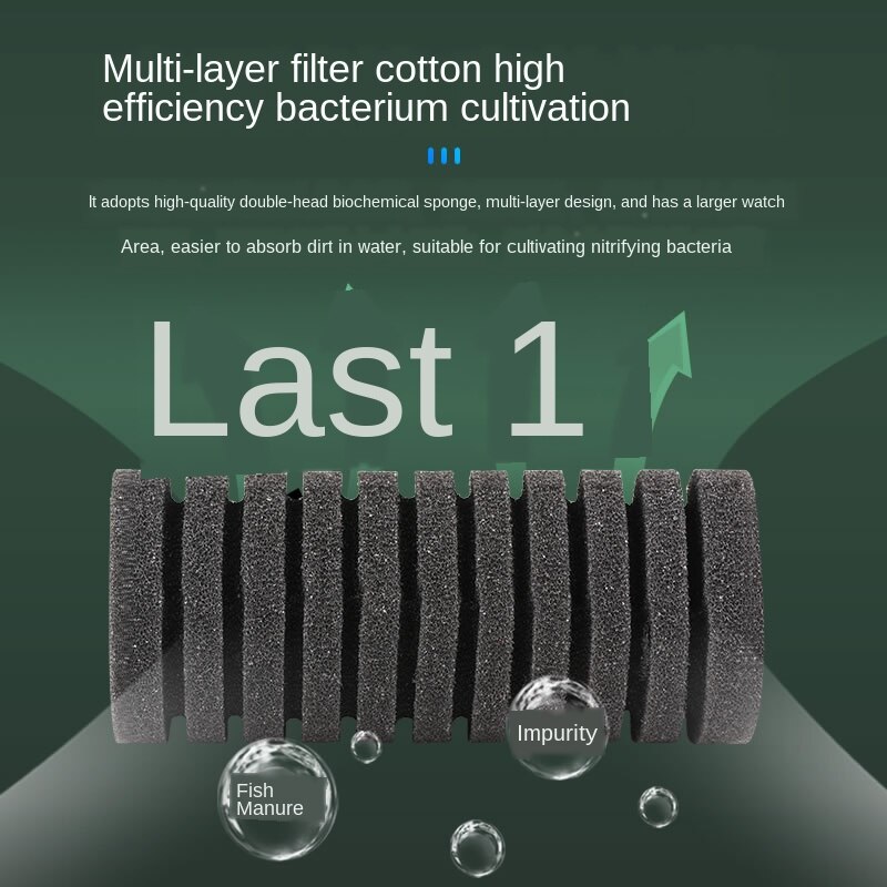 Fish Tank Filter Aquarium oxygen Submersible Pump 3IN1 Clean Water Circulation System For Fish Farming Filter micro fish pump