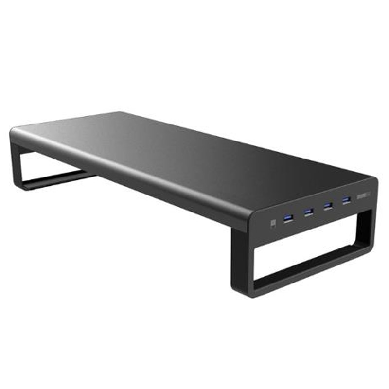 Vaydeer aluminiumslegering ligent datamaskinbase, laptop sn brakett, multifunksjonell laderbrakett med usb 3.0 havn: misligholde tittel