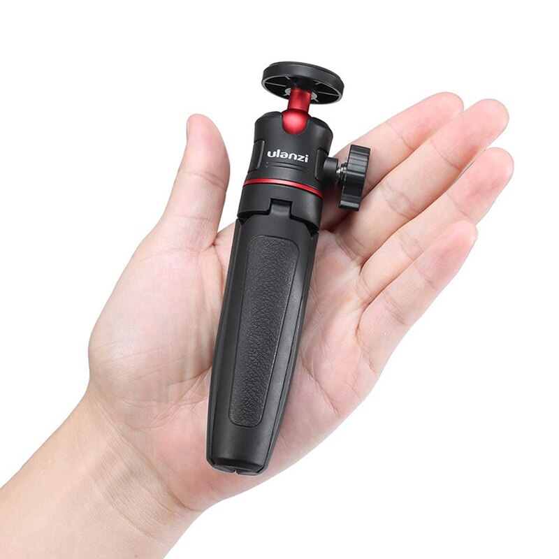 Ulanzi-Mini trípode extensible de escritorio MT-08, soporte de fotografía de mano, cabezal de bola, para Gopro, Selfie, Vlogging, teléfono inteligente