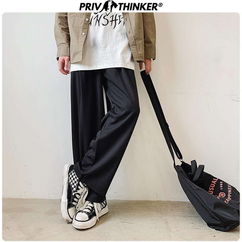¡Primavera ! Pantalones de estilo Safari para hombre, pantalones de Harem sueltos para hombre, pantalones deportivos japoneses para hombre, pantalones coreanos con bolsillos, pantalones a la