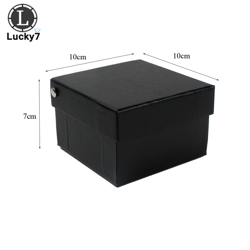 Bow Tie Storage Box Men's Tie Box Black Dress Men's Tie Packaging Box Tie Box For