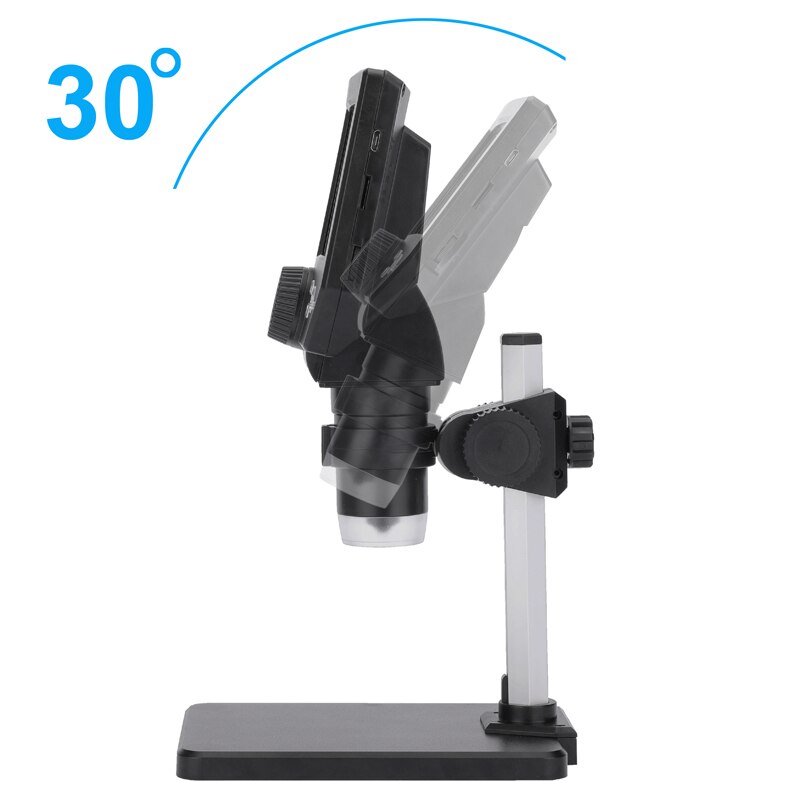 USB Digital Microscope 1000X 600X Electronic Endoscope Zoom Camera Magnifying Magnifier+ Stand