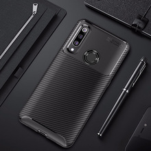 Voor Honor 20 s 20 s Cover Luxe Carbon Fiber Cover Shockproof Phone Case Voor Huawei Honor 20 s MAR-LX1H cover Flex Bumper Shell