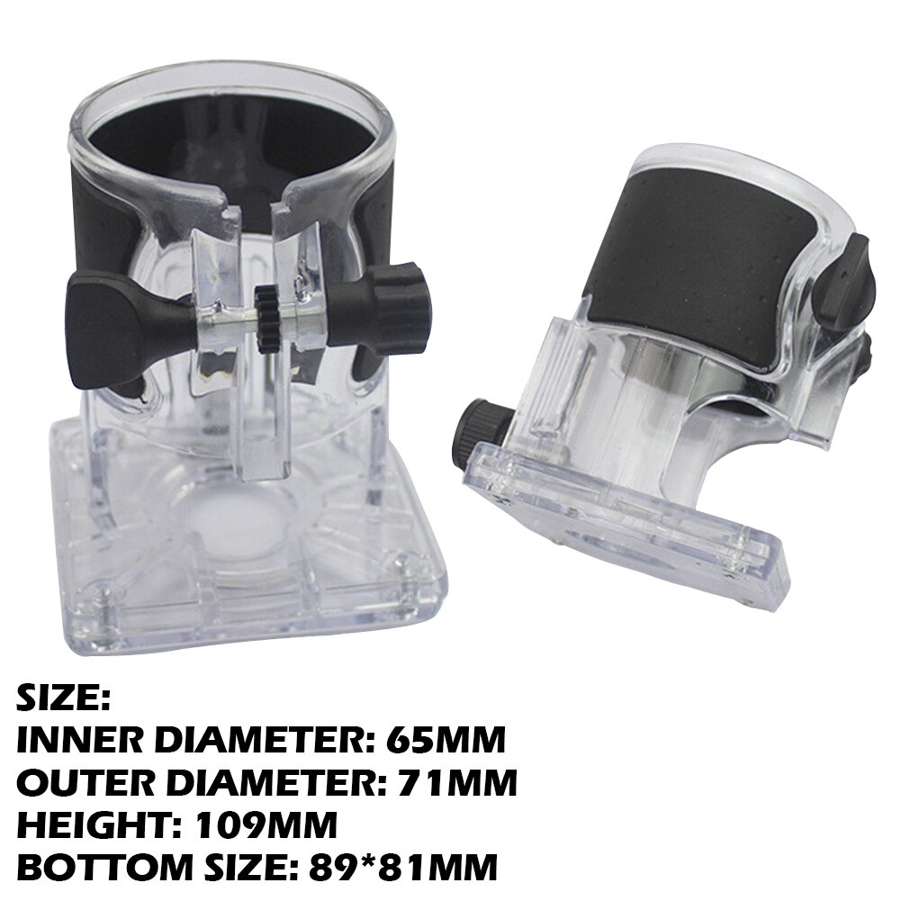 Wooden Router Base Trimming Milling Machine Base Woodworking Cutter Electric Trimming Power Tools Accessories Plunge Router Base