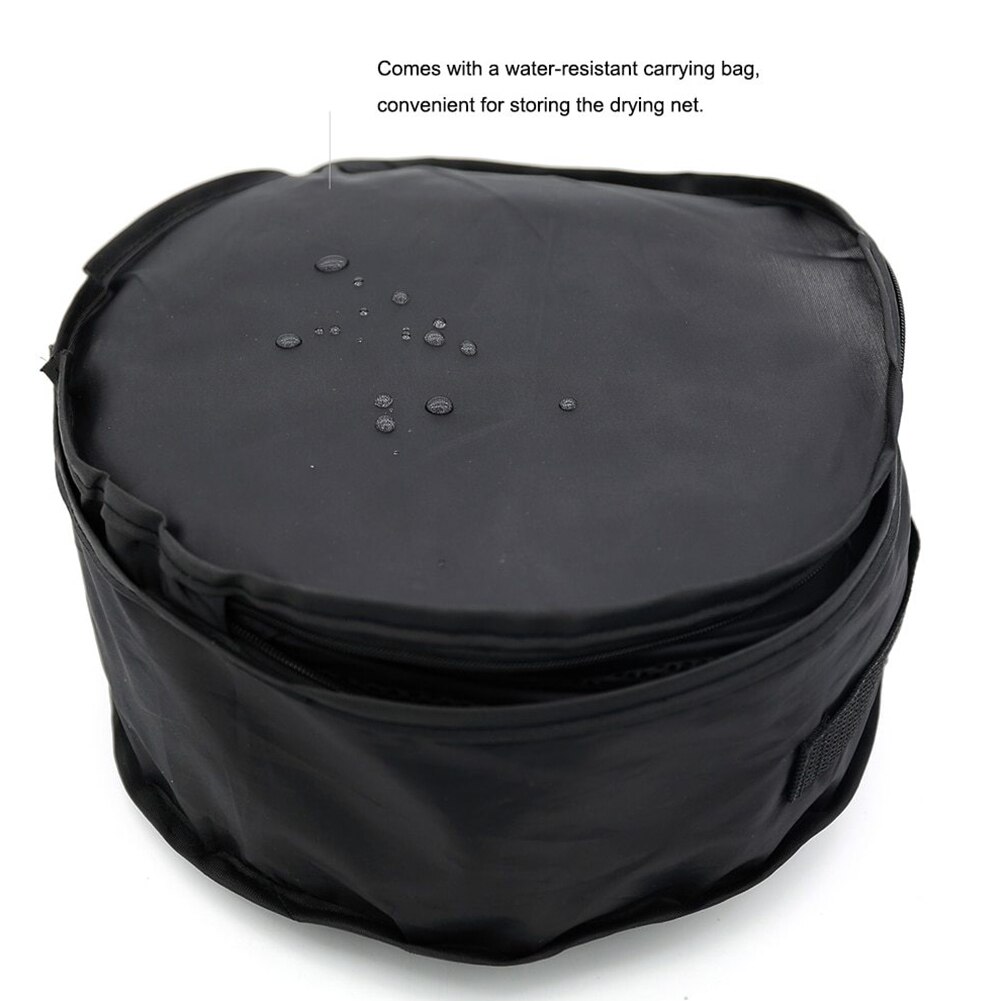 Zware Droogrek Opknoping Droog Netto Kruid Drogen Netto Nylon Mesh Vouwen Mesh Pouch Opknoping Mand Opvouwbare Dry Bag