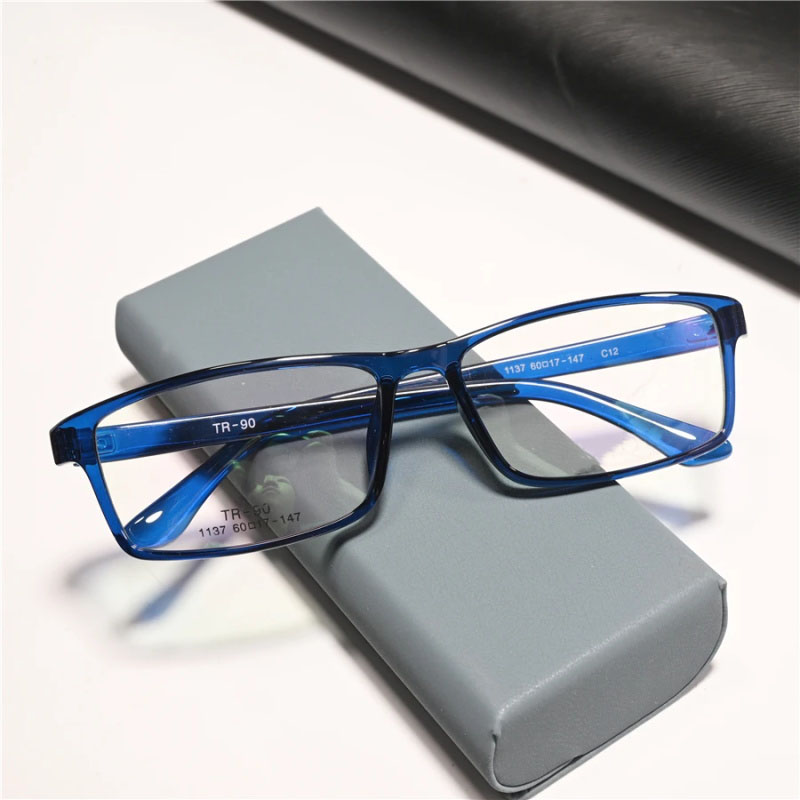 HDCRAFTER Große 160mm Übergroße Lesebrille TR90 Männlichen Brillen Rahmen Männer Rezept Myopie Brillen Rahmen Ultraleicht
