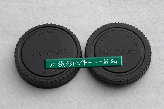 Coque de protection 2 en 1 pour Samsung NX Mount NX10 NX300 NX2000 NX1000, avec couvercle de lentille arrière pour modèle L-R5