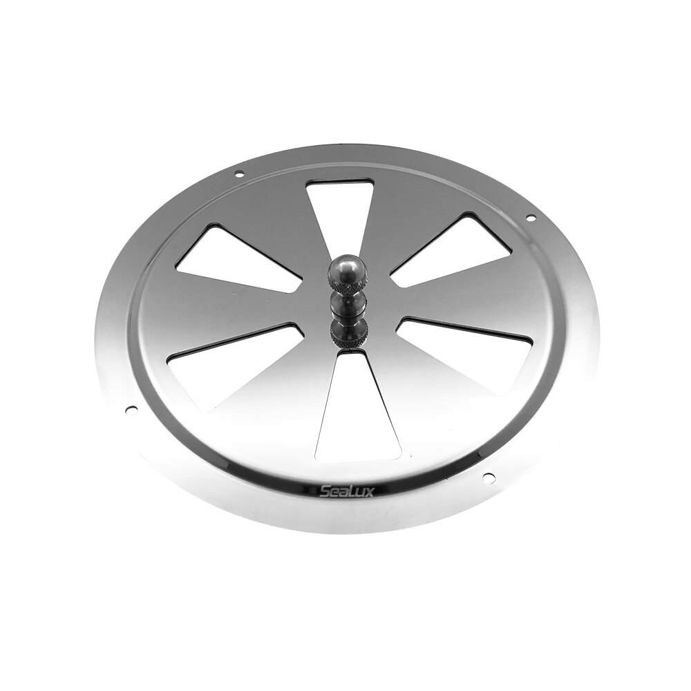 Sealux Vlinder Vent Met Center Knop 3 Maten-Grote Roestvrij Staal Voor Yacht Boot Marine Hardware