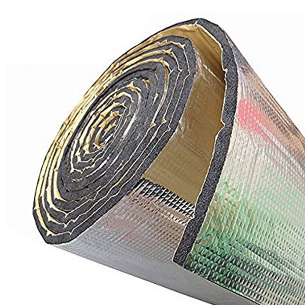 Lyddæmpende måtte bil firewall lyddæmper varmeskjold isolering auto støj isolator dæmpende pude 7mm 500 x 1000mm