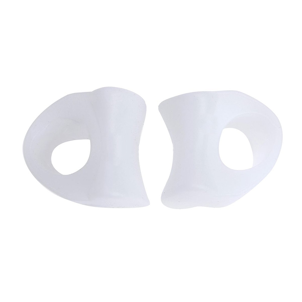 Redresseur d'orteils en silicone, soulage les douleurs dues aux oignons, appareil de pédicure, accessoire de pédicure, traitement de l'hallux valgus, 1 paire,
