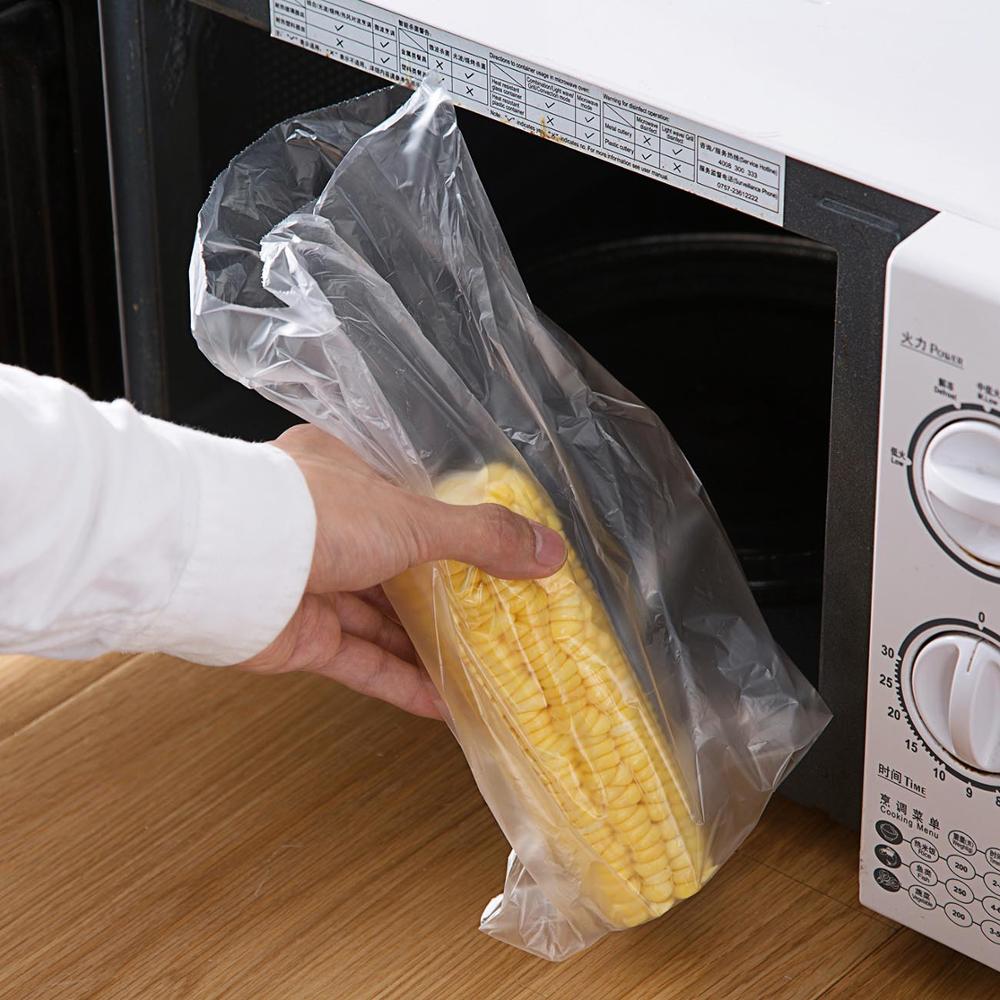 1 Roll =100PCS Saran Wrap Of Vacuum Sealer Fruit Saver Bag Food Storage Bags Packaging Film Keep Fresh Good Sealing