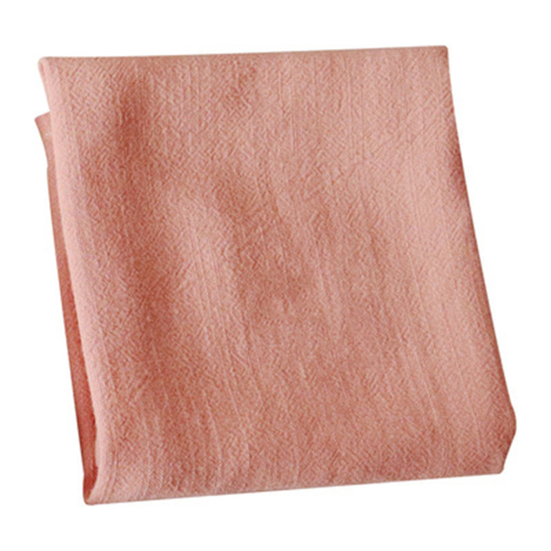 Plain Katoen Linnen Doek Art Home Keuken Servet Placemat Thee Handdoek Keuken Handdoek 40X4 0Cm/15.7X15.7 inch Keuken Accessoires: Cherry pink
