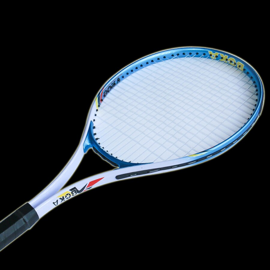 Carbon Aluminium Fiber Tennis Racket Rackets Uitgerust met Zak Tennis Grip Racchetta Da Tennis Rackets Sport voor Wedstrijden