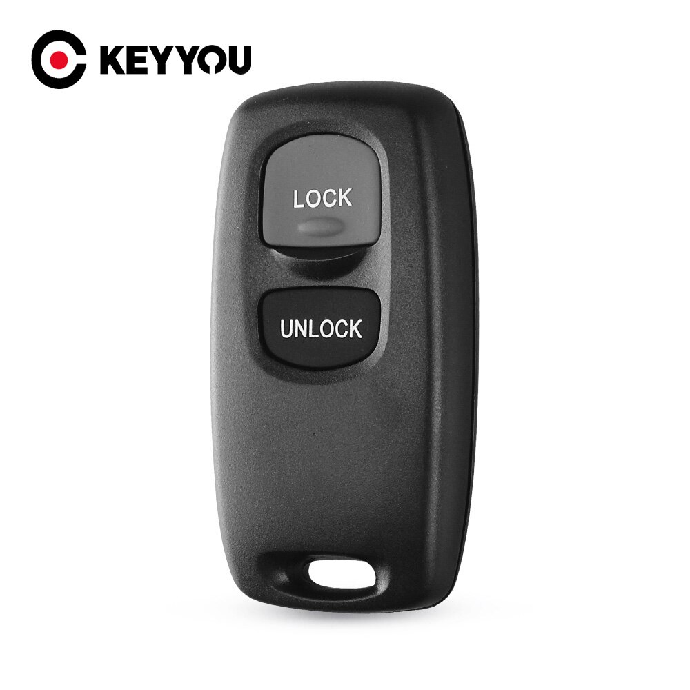 KEYYOU Car Key Replacement Remote Key Case Shell Keyless Entry For Mazda 2 3 6 323 626 Fob Control Key Case Cover 2 Buttons