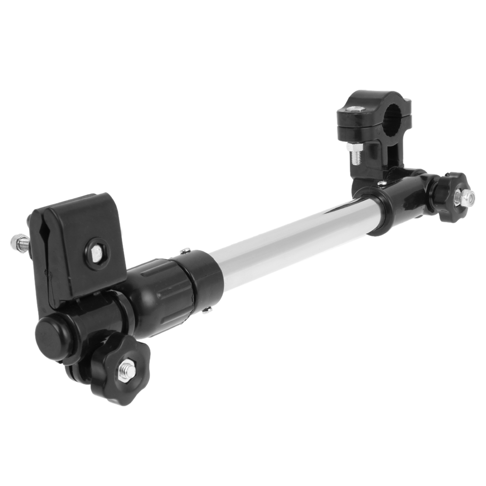 Supporto per passeggino Portaombrelli portatile per passeggino in plastica regolabile pratico per accessori per bici da ciclismo per ombrellone