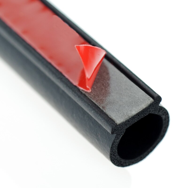 4 Meters Big D Small D Z P Type Waterproof Trim Sound Insulation Soundproof Weatherstrip EPDM auto rubber seal Strips: 4meters big D