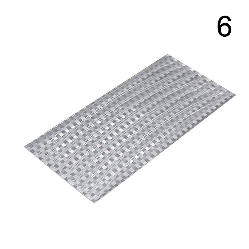 Pegatina reflectante para neumáticos de bicicleta pegatinas para llantas de rueda llanta de bicicleta, reflectantes fluorescentes, accesorios para ciclismo de montaña: A6