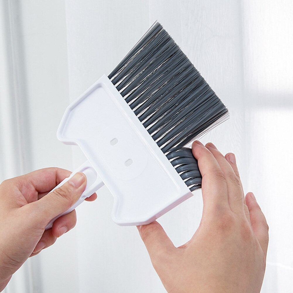 2Pcs Product Mini Sleepwear Desktop Sweep Small Desktop Sweep Broom Dustpan Cleaning Brush Table Corner Besom Cleaner