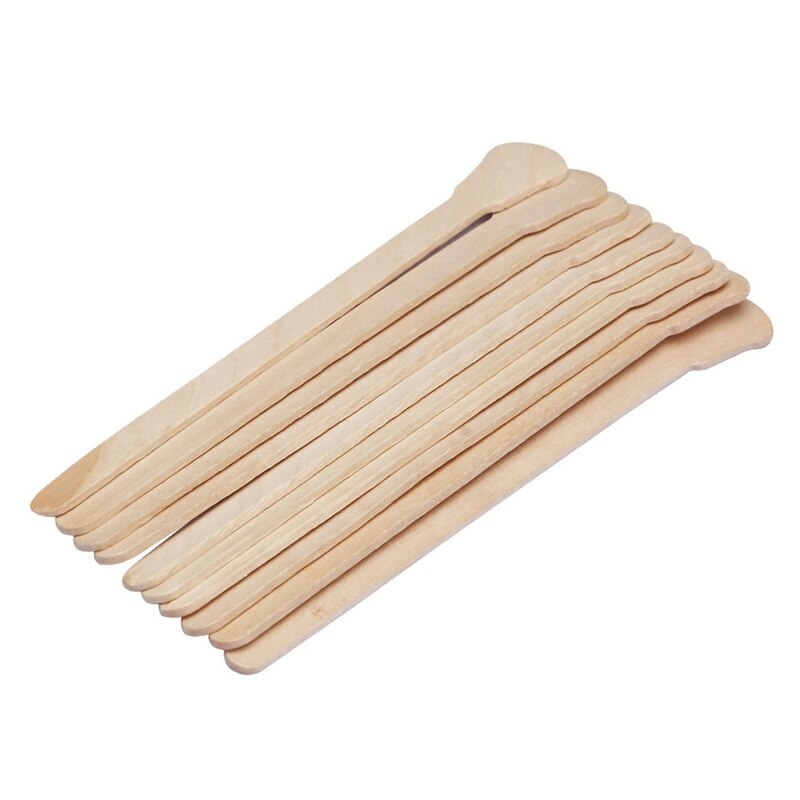 10Pcs Wooden Wax Spatula Tongue Bamboo Sticks Hair Removal Cream Stick &amp; 2Pcs Beauty Women Shaper Weight Loss Thin Arm