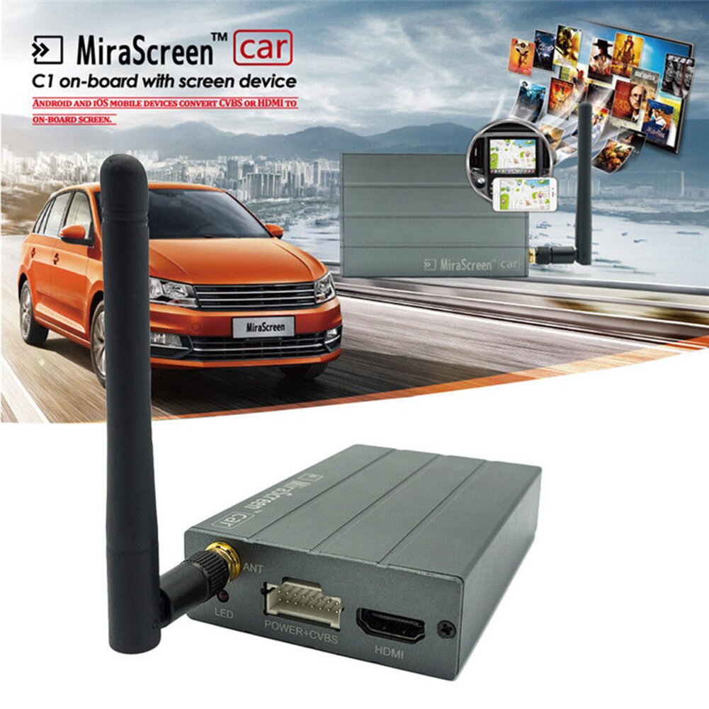 Car WiFi Display Mirror Link Box Adapter DLNA Airplay For Android IOS