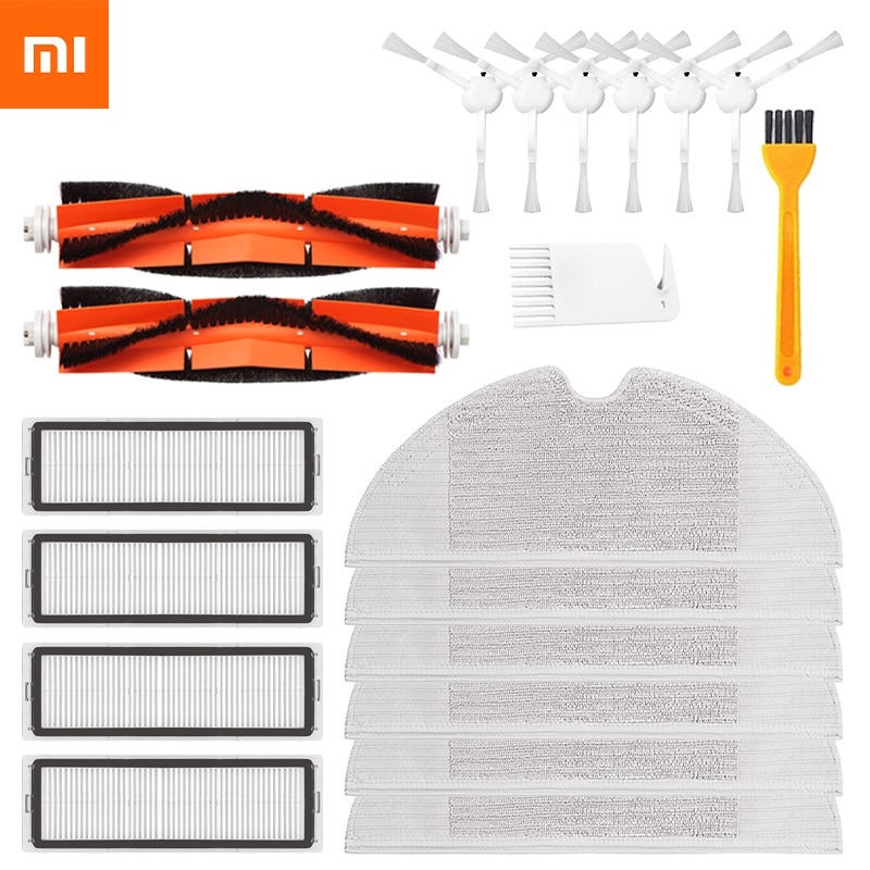 Stofzuiger Accessoires Voor Xiaomi Mijia Robot 1C STYTJ01ZHM Hepa Filter Belangrijkste Borstel Mop Doeken Vervanging Kit