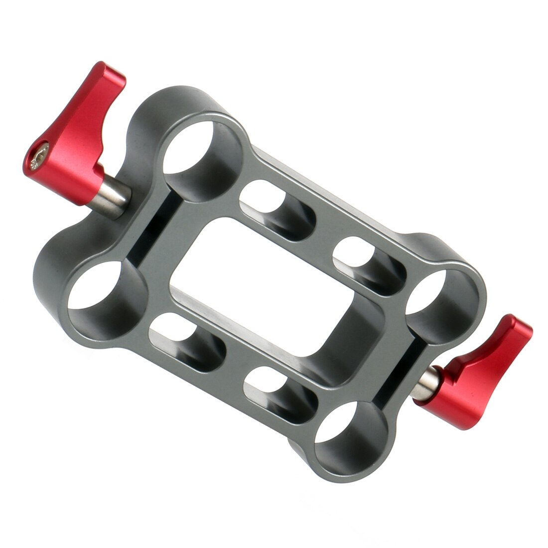 Verstelbare hoogteverhoger 4 gaten 15mm staafklemmen 30mm hoog voor 15mm rails railblok ondersteuningssysteem camera kooi verlengde connector