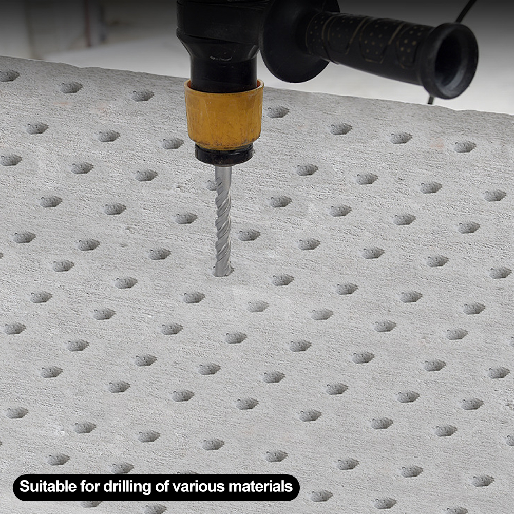 SDS Plus Drill Bit Concrete Cross Tips Bits 4 Cutters Ceramic Wall Brick Drilling Bits Electric Hammer Bits