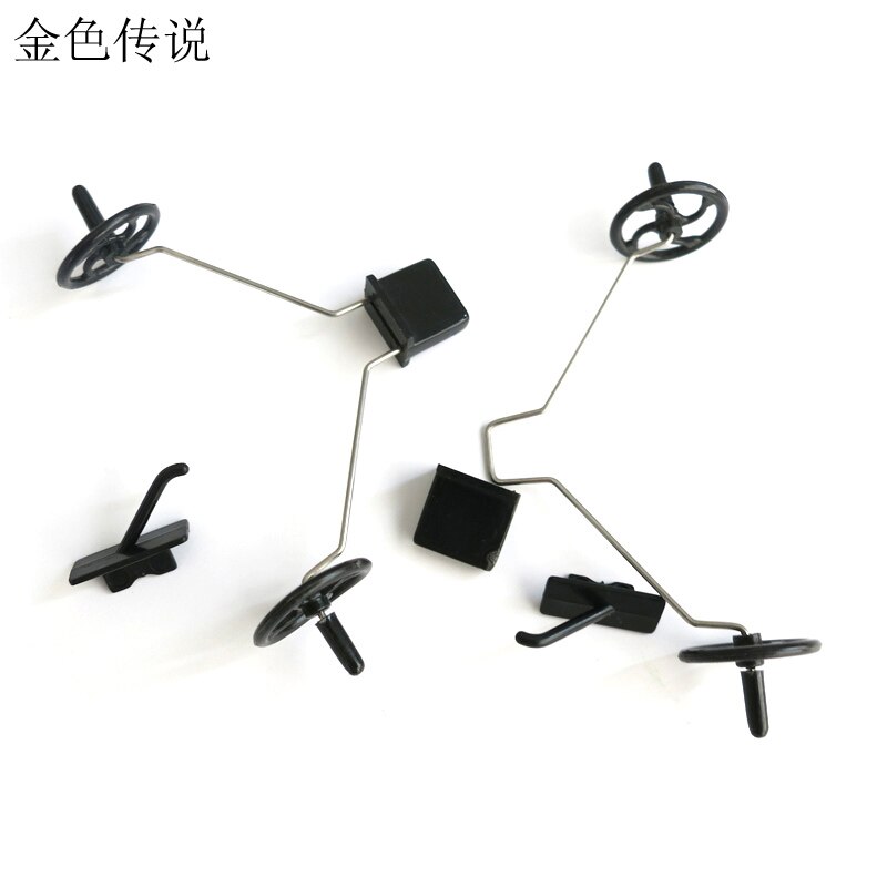Fixed-wing aircraft landing gear Small wheels Rubber band racks Remote control aircraft accessories DIY RC bracket