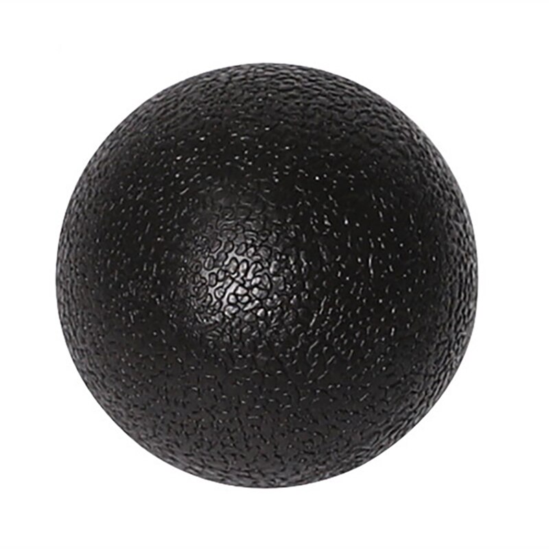 Pelota de ejercicio de Yoga, TPE, Lacrosse, deportes, relajación muscular, fatiga, gimnasio, terapia de masaje, Punto disparador, cuerpo, novedad de: Negro