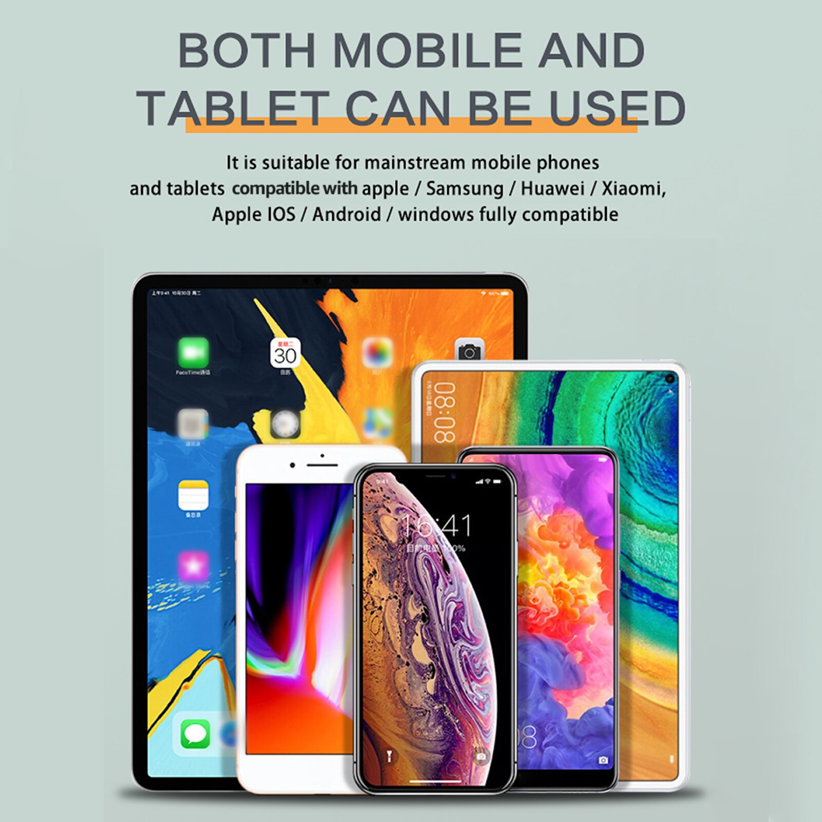 JT11 Stylus Pen Active Capacitive Pencil for IOS/Android/Windows Mobile Touch Screen Device Stylus Pen Built-in Battery