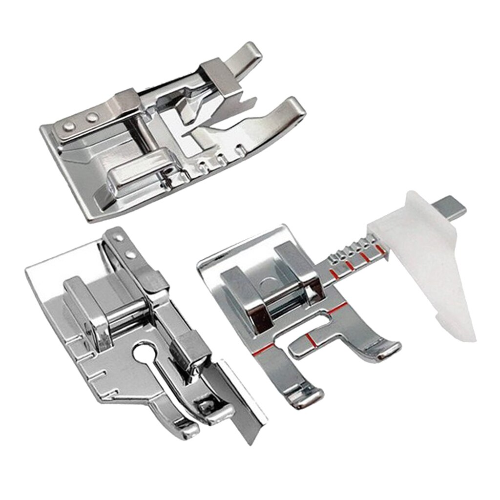 Pied presseur pour Machine à coudre Singer, 3 pièces, accessoires de couture