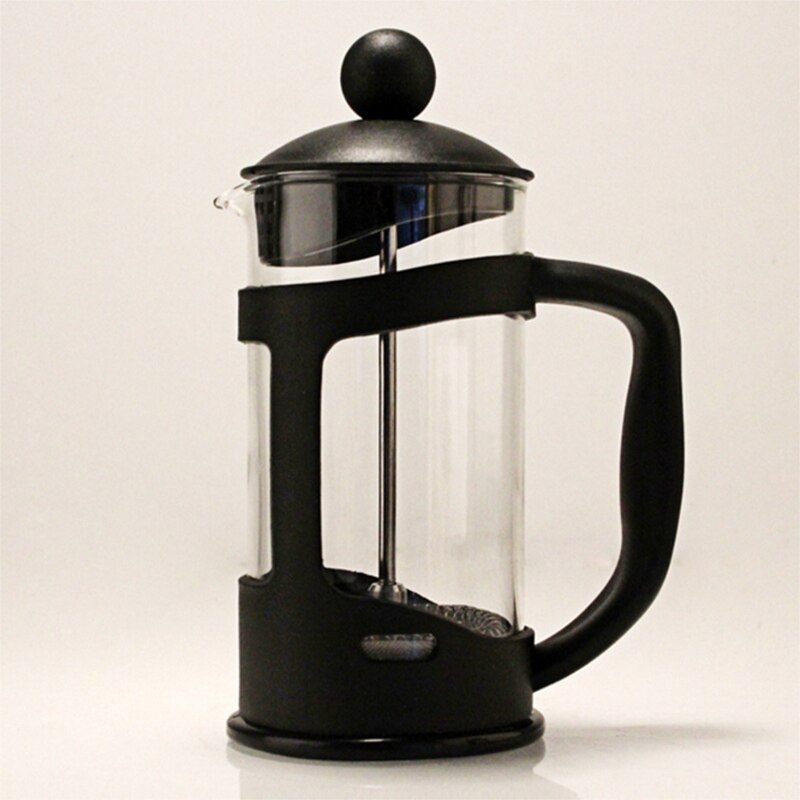 Cafetera a presión francesa, tetera de acero inoxidable de 350ML, herramientas de Barista